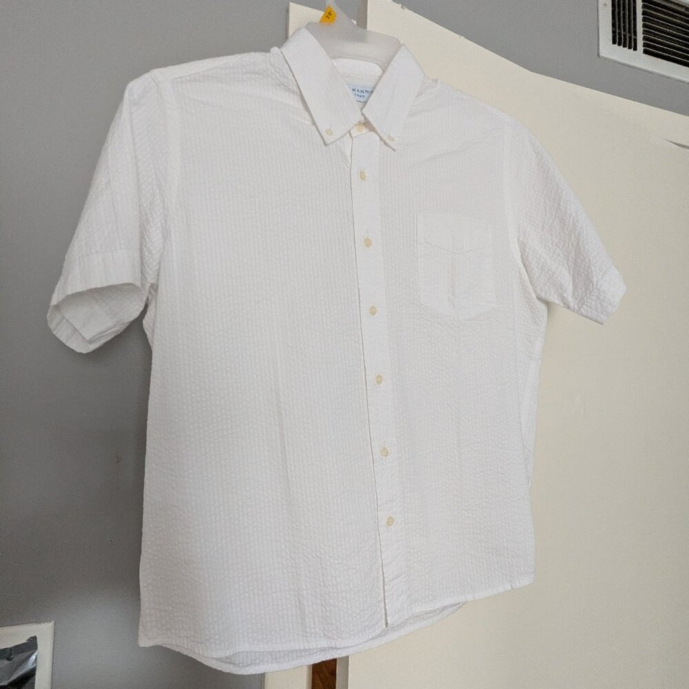peter manning seersucker short sleeve 2x